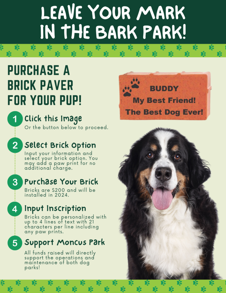 Steps to purchase a brick for your dog in Best Friends Bark Park.