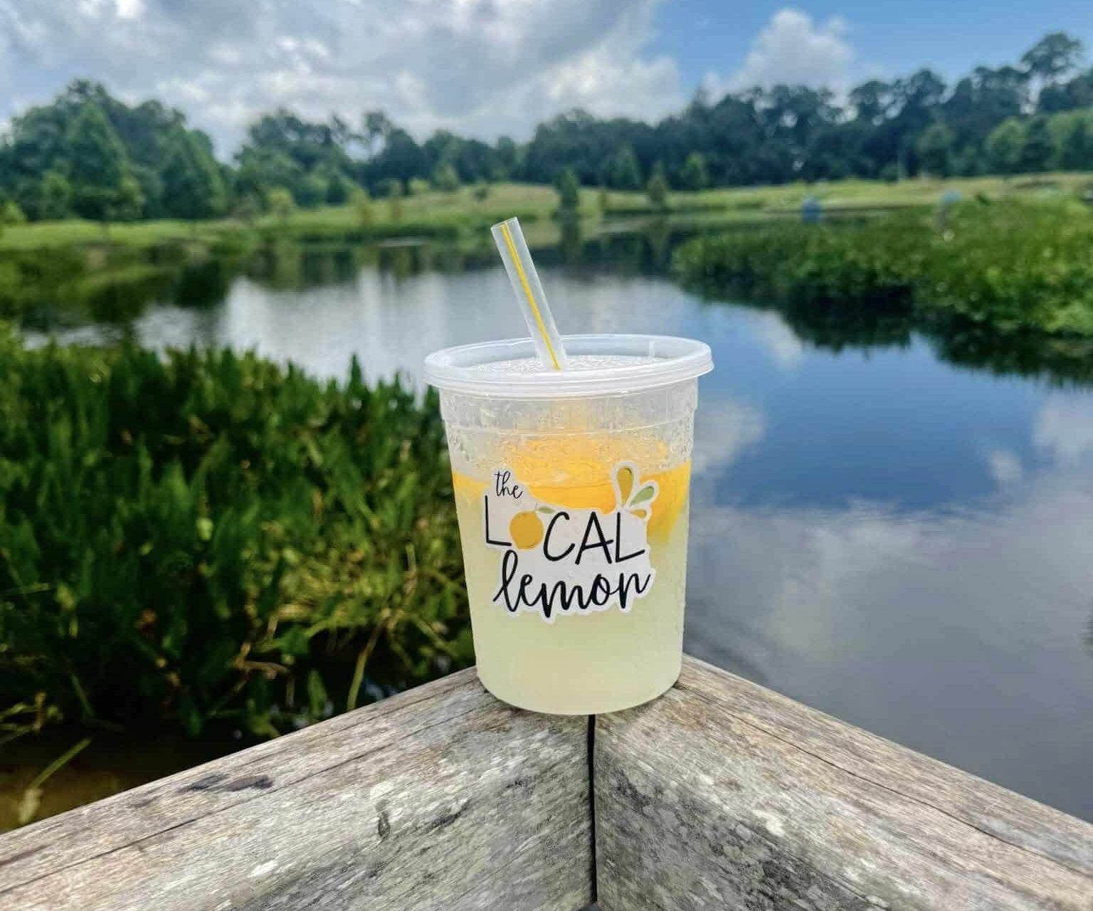 a picture of lemonade on the pier at moncus park