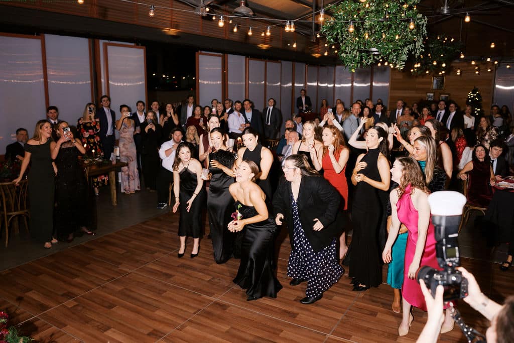 Wedding at Moncus Park, view 2